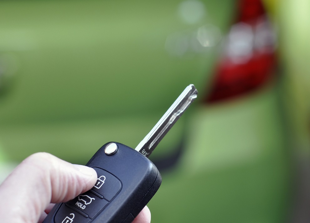 Laser Cut Car Key